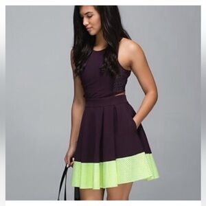 VEUC Lululemon Away Dress Cherry Mint 6